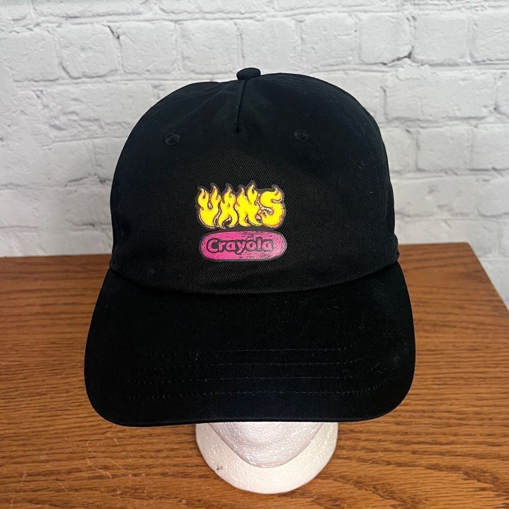 Vans Black Cap with Crayola Collaboration